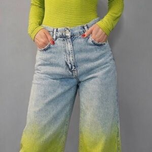 Free People Nocturne Ombre Denim Jeans